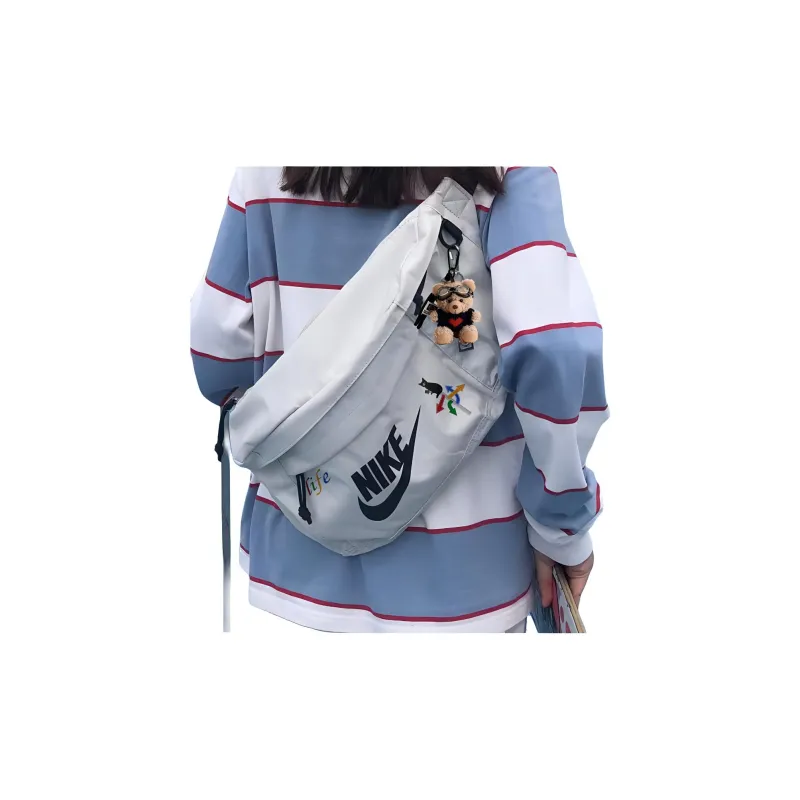 Nike Fabric Fanny Pack Regular Unisex Light Bone-7