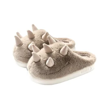 Darcy Sen Cotton Slippers Gray/Apricot