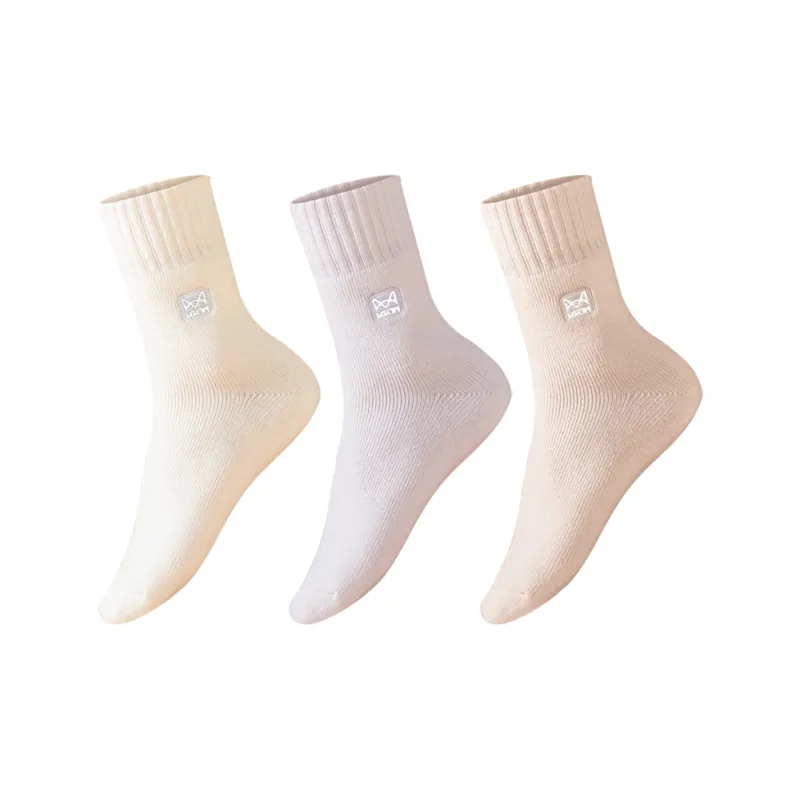 MIIOW Trend Party Series Mid Calf Socks Unisex 3 Pack-10