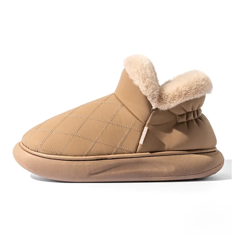 Le Drag Cotton Slippers Light Gray/Light Coffee/Camel/Apricot/Brown-6