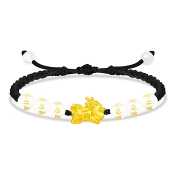 SINO GEM Gold Bracelet Unisex