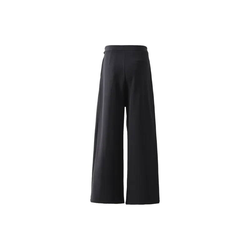 PEDLOR Casual Pants Unisex Black-1