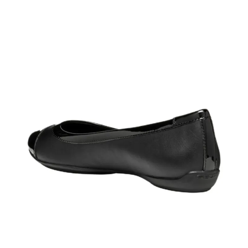 GEOX Charlene Casual Single Shoes Women's Black-3