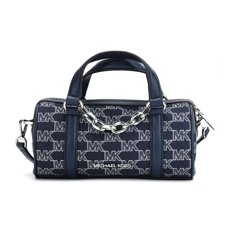 MICHAEL KORS Artificial Leather Crossbody Handbag Small Size Women's Navy Blue-1