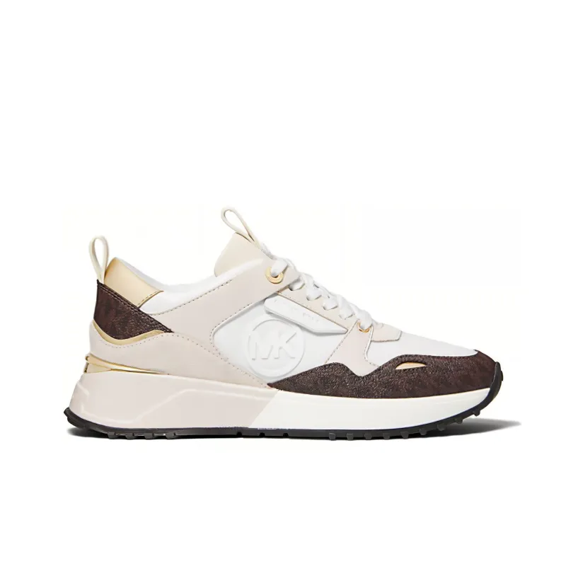 MICHAEL KORS Theo Low Top Casual Shoes Women's White-1