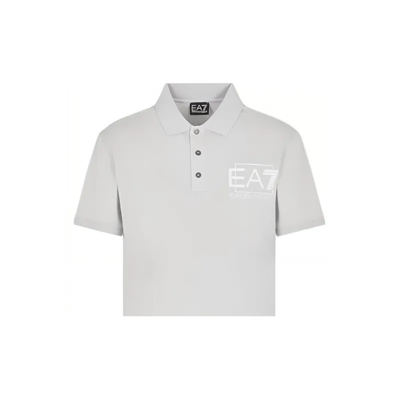 EMPORIO ARMANI SS23 Polo Shirt Men's Oyster Mushroom Gray-5