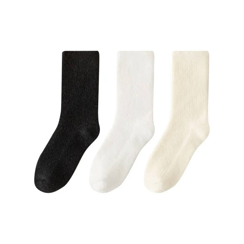 MIIOW Trend Party Series Mid Calf Socks Unisex 3 Pack-10