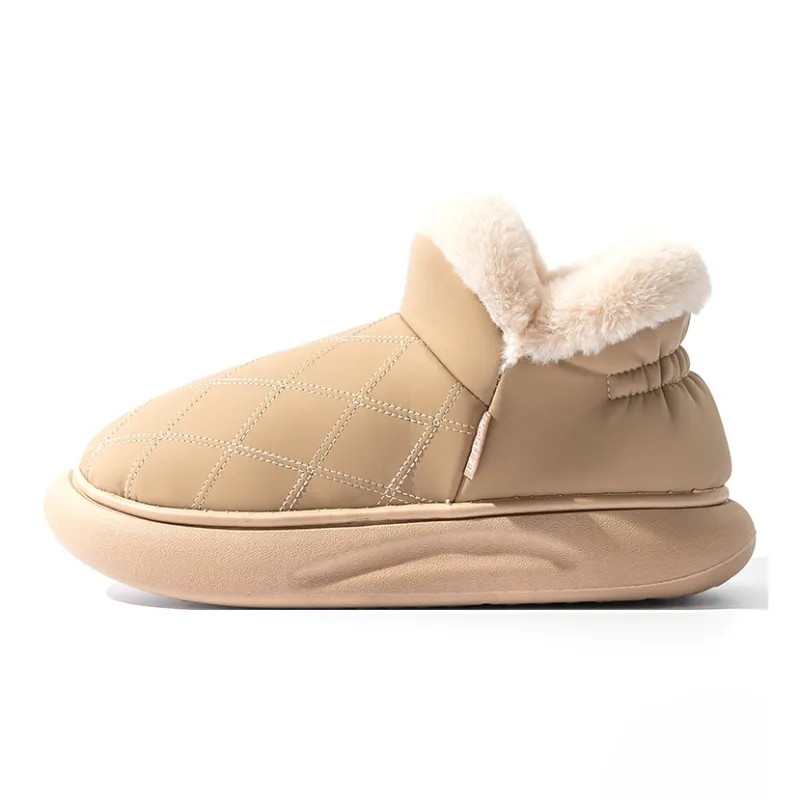 Le Drag Cotton Slippers Light Gray/Light Coffee/Camel/Apricot/Brown-16