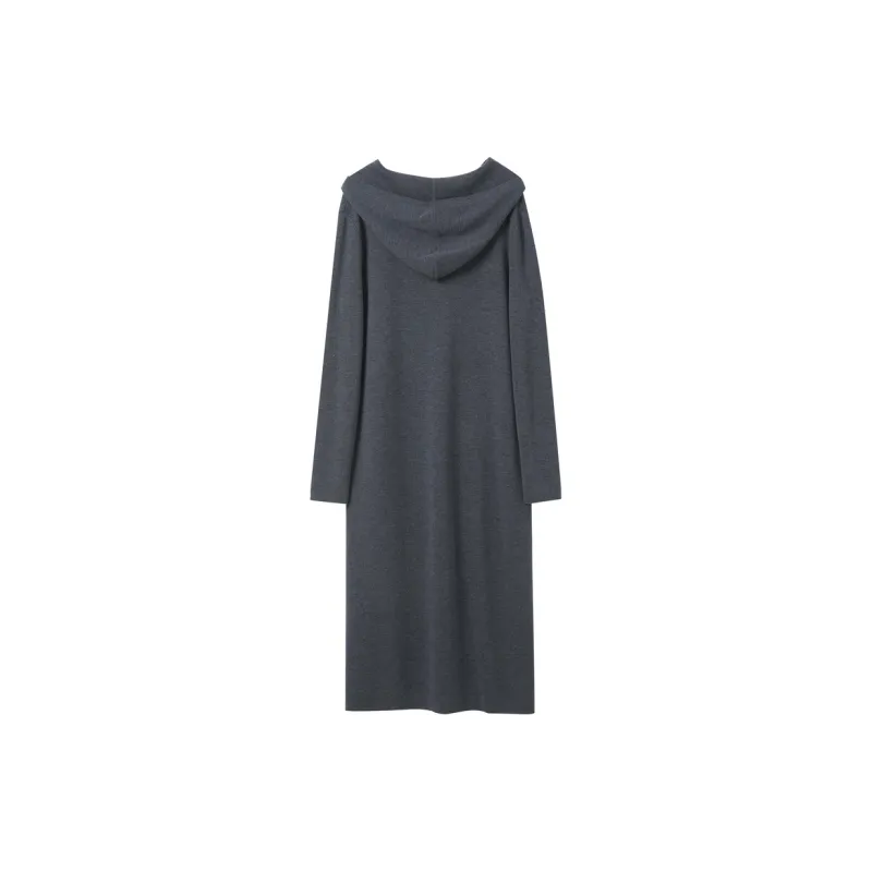 3COLOUR Long Sleeved Dress Women's Silent Gray-1