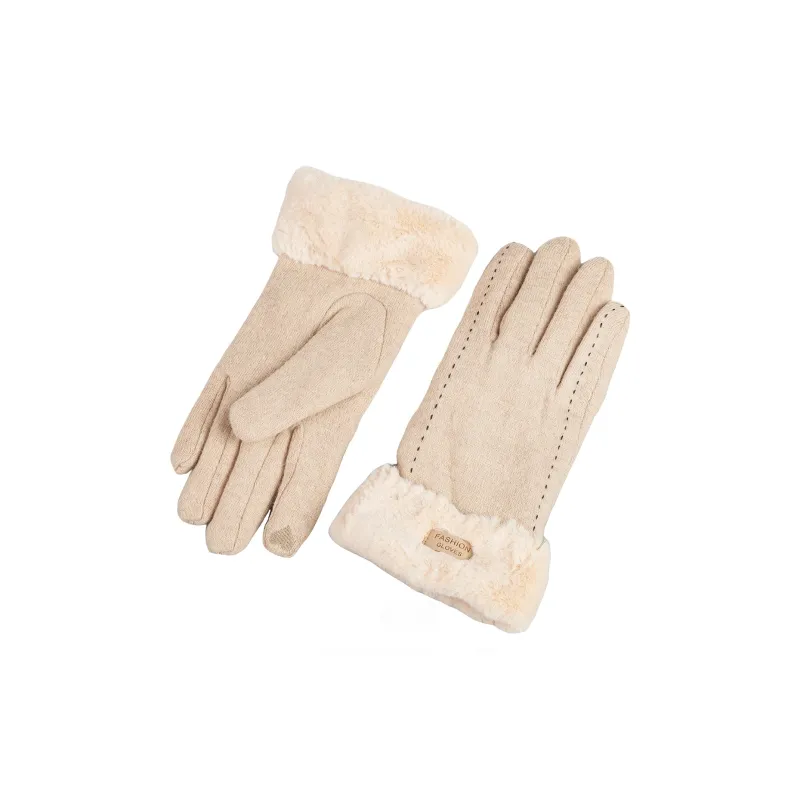 Shanghai Story Wool Blend Knit Gloves Women's-29