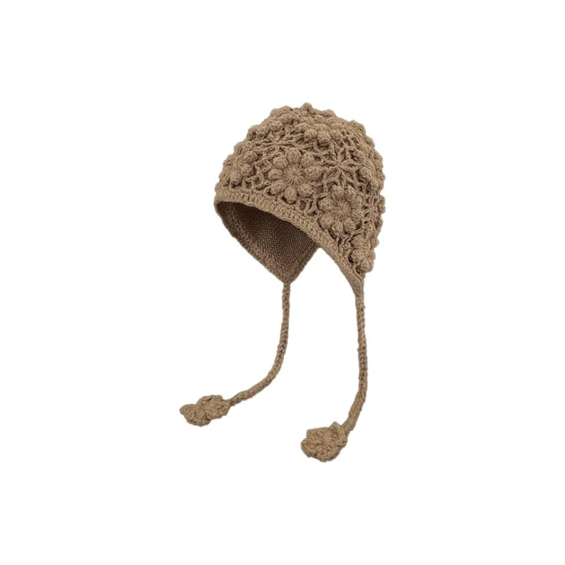MUSTKOO Yarn Knitted Hat Women's-5
