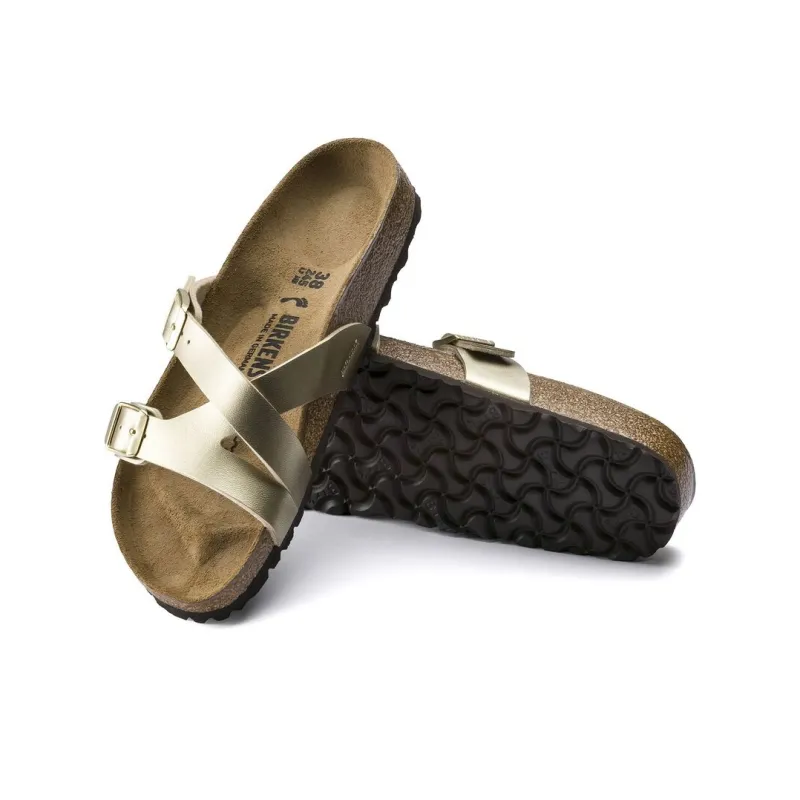 Birkenstock Yao EVA Slip-Resistant Slide Slippers Women's Gold Regular-4