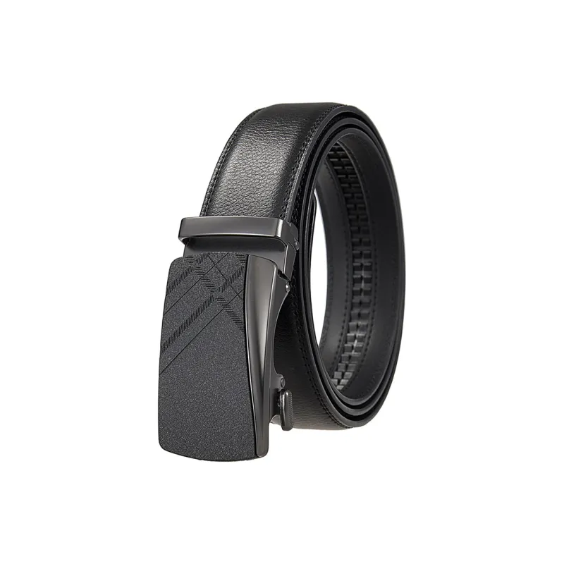 YUZHAOLIN Cow Split Leather Leather Belts Men's 3.5CM-0