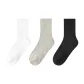 3 Pack (White+Gray+Black)