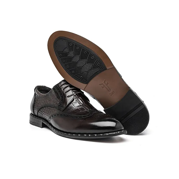 FRYE Dress Shoes Men Low Top Black/Coffee-11