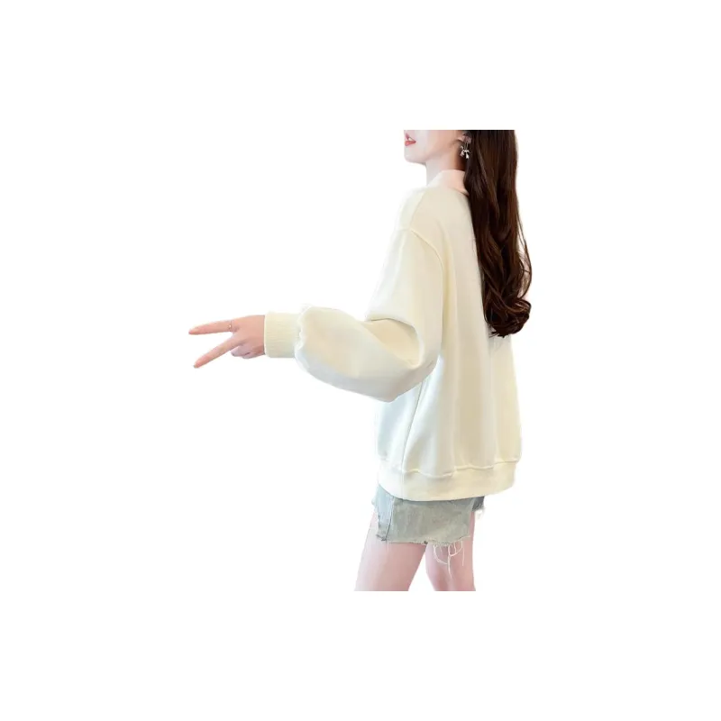 Flowers In Water Sweatshirt Women's-1
