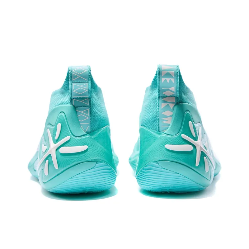LiNing Wow11 Cushioning Wear-Resistant Lightweight Rebound Low-Top Basketball Shoes Men's Parrot Green-5