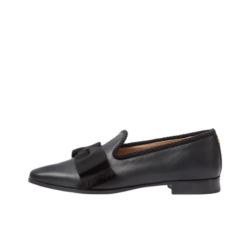 Valentino Fringe Detailed Slip On Loafers-0
