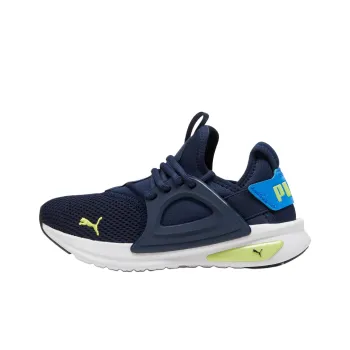 PUMA Softride Enzo Evo Anti Kick Cushioning Low Top Kids Lifestyle Shoes Marine Blue Teenagers