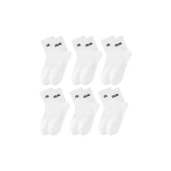 PEAK Mid Calf Socks Men's 6 Pack