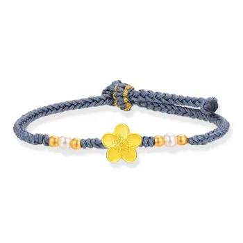 Zheng Tai Fook Gold Bracelet Unisex
