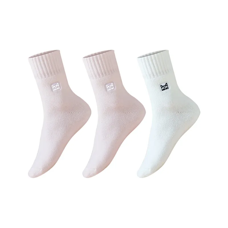 MIIOW Trend Party Series Mid Calf Socks Unisex 3 Pack-12