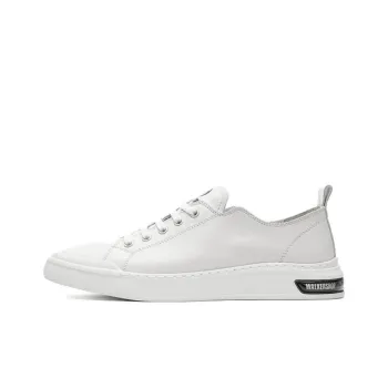 Walker Shop Low Top Skateboard Shoes Men's White