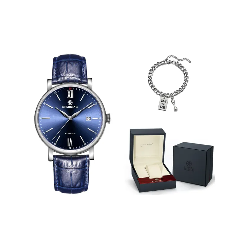 STARKING Automatic Mechanical Movement Watch Men's Watches White Dial-10