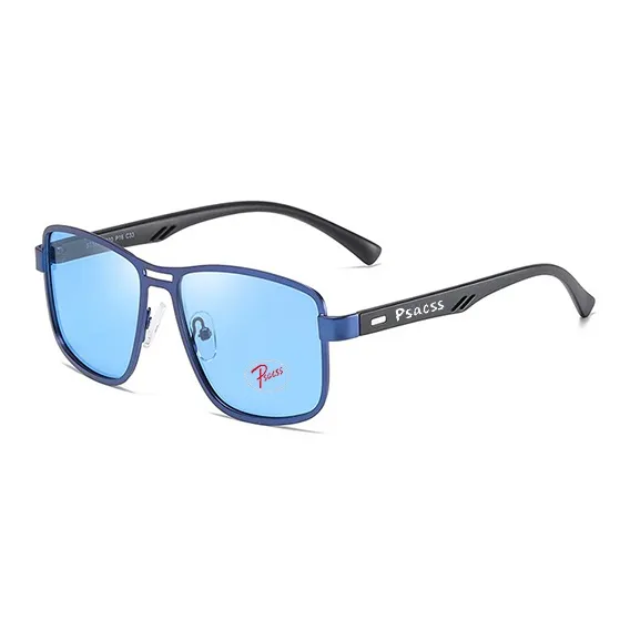 PSACSS TR/Memory Plastic Metal Aviator Sunglasses Men's-0