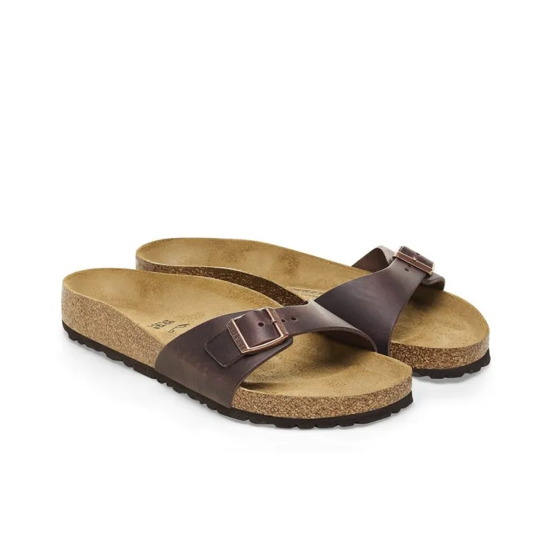 Birkenstock Madrid EVA Slip-Resistant Slide Slippers Unisex Brown Regular-2