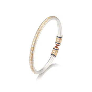 KING SIZE JEWELRY 999 Fine Silver Bangles Women's
