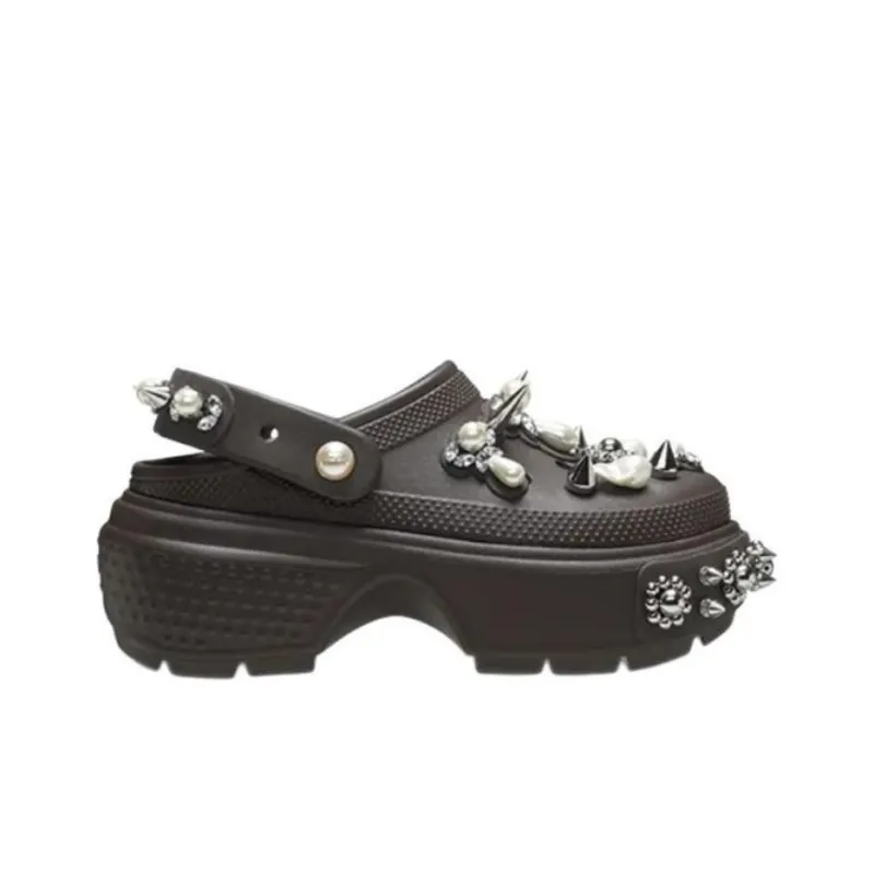 Crocs Stomp Clog Simone Rocha Espresso Women's-1