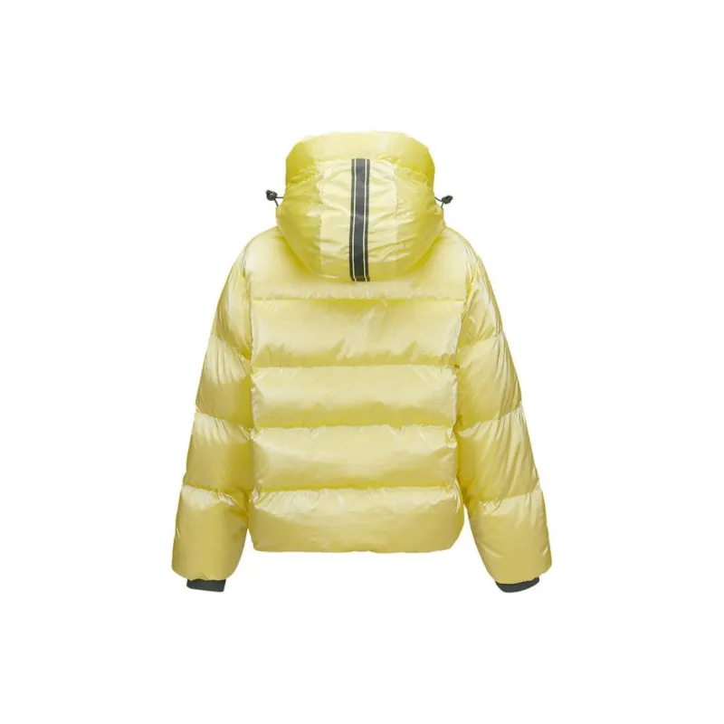 Skechers Mountain And Wild Outdoor Series Down Jacket Women's Light Lemon-1