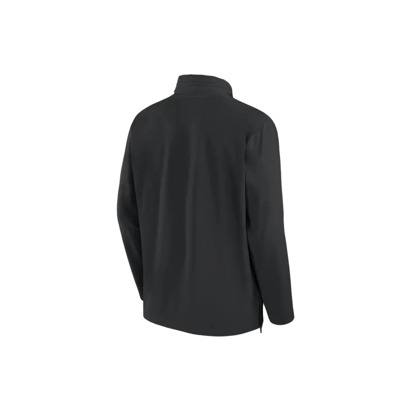 Nike Iowa Hawkeyes Sideline Coach Men's Nike College 1/2 Zip Hooded Jacket-1