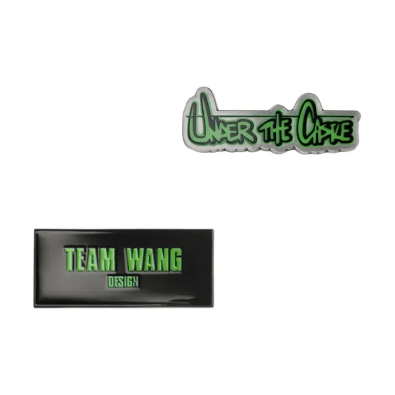 TEAM WANG Design UTC24 Logo Pin Set Badges-0