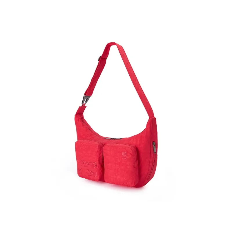 SONG OF JOY Urban Techwear Nylon Shoulder Bag, Travel Bag Regular Unisex Multicolor-18