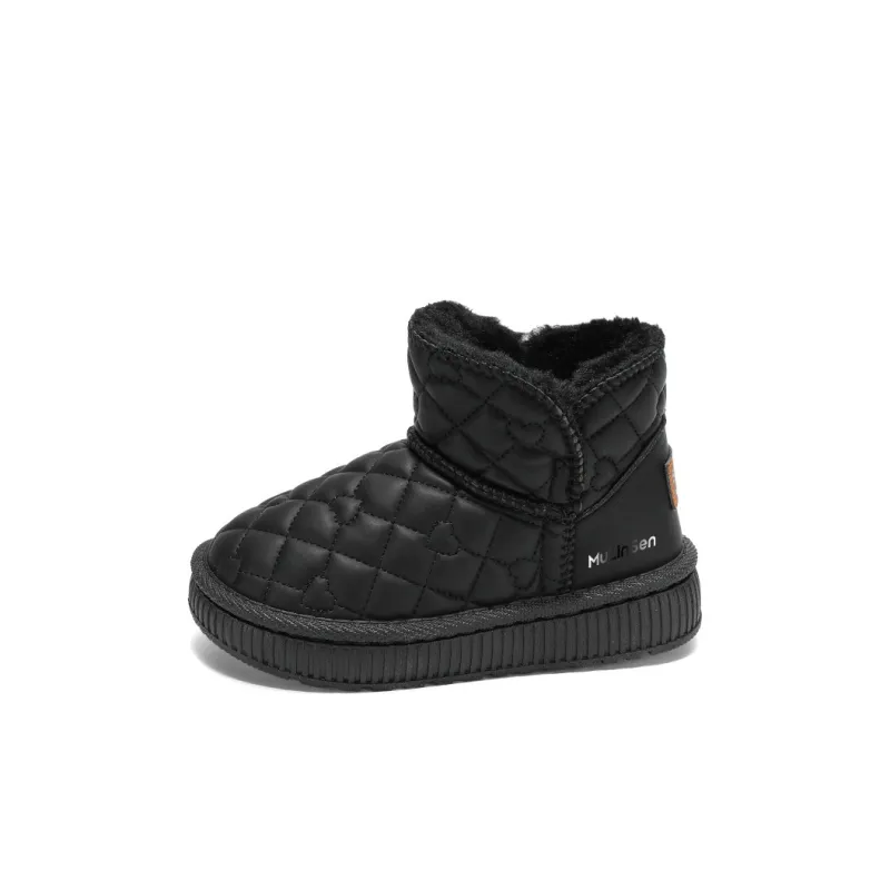 Mulinsen Slip Resistant, Abrasion Resistant, Breathable, Thermal High Top Kids Lifestyle Shoes Kids'-14