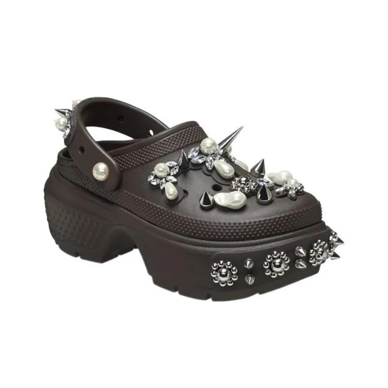 Crocs Stomp Clog Simone Rocha Espresso Women's-2