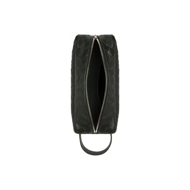 Bottega Veneta Woven Zipped Makeup Bag-2