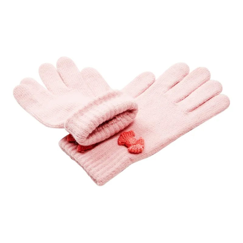 MUYKUY Acrylic Knit Gloves Women's-21