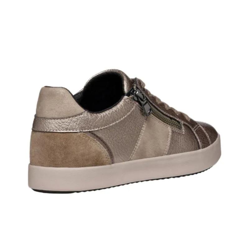 GEOX Blomiee Low-Top Skateboard Shoes Women's Umber-2
