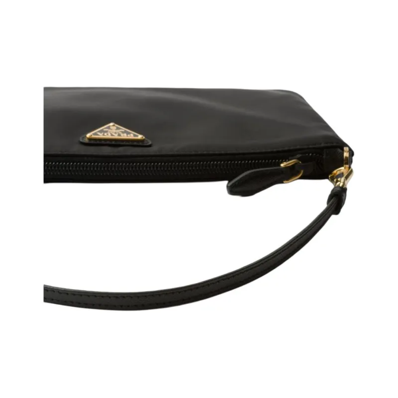 PRADA Re Nylon Recycled Nylon Shoulder Bag, Handbag, Shoulder Bag Mini Women's Black-4
