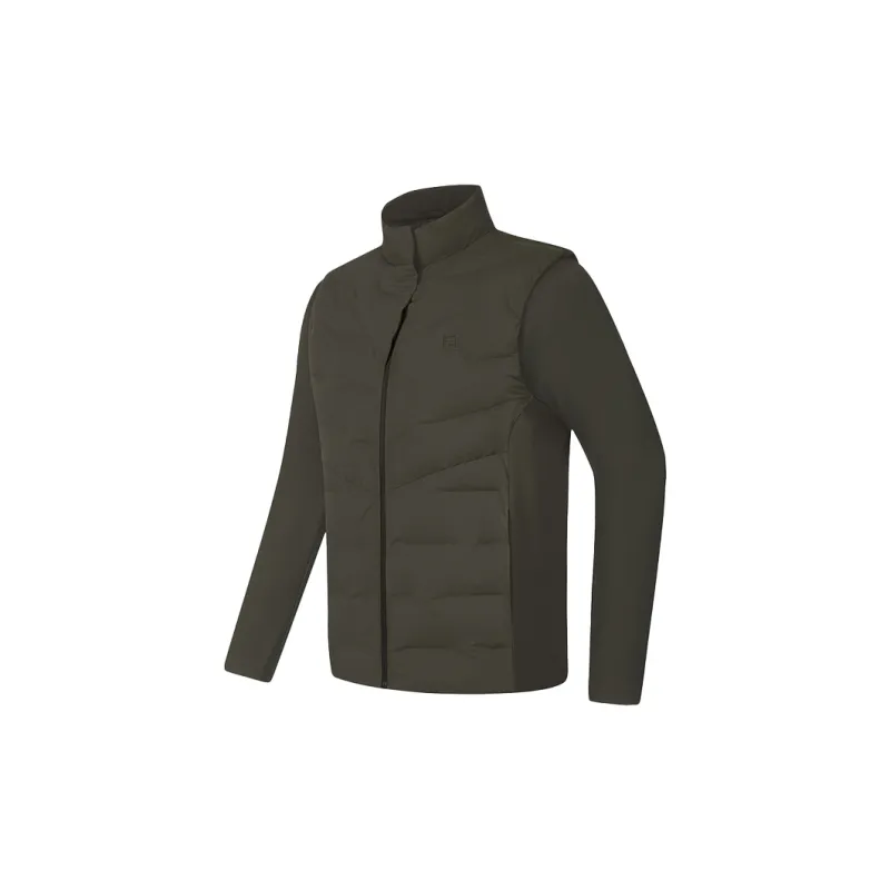 FILA Athletics Down Jacket Men's Densely Spotted Gray-1
