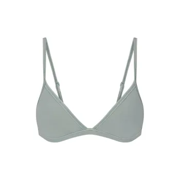 SKIMS FW24 OUTDOOR TRIANGLE BRALETTE Bra Women's 1 Pack VAPOR/Steam Color