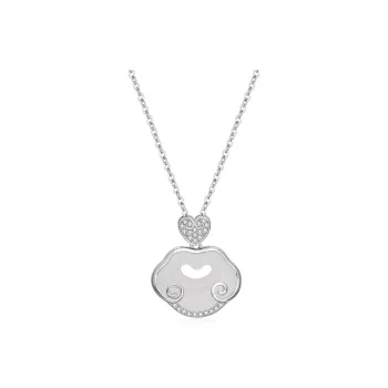 DOWER&HALL Chalcedony Necklaces Women's