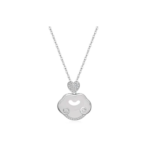 DOWER&HALL Chalcedony Necklaces Women's