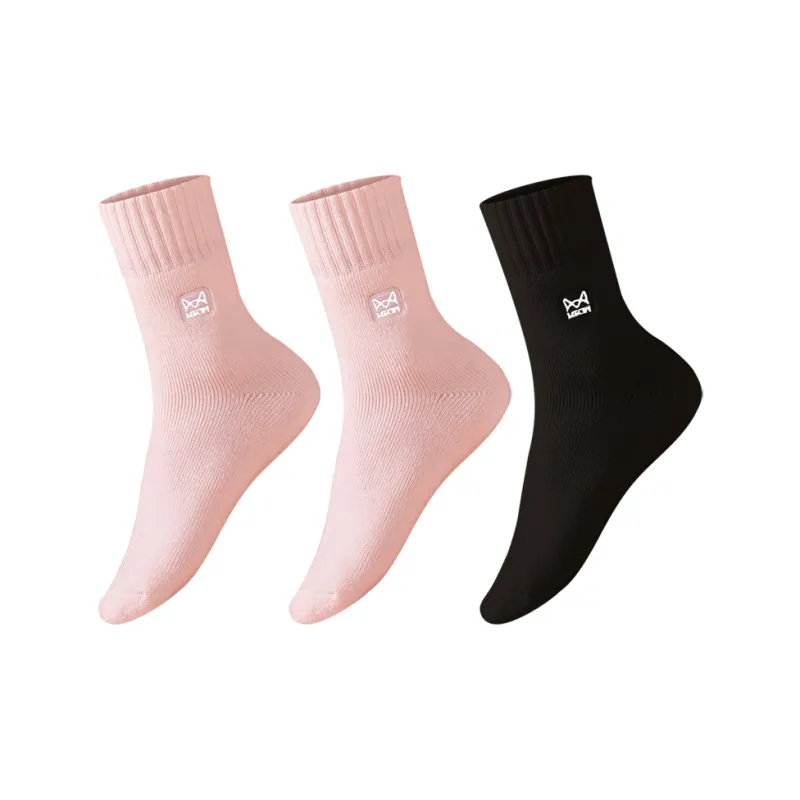 MIIOW Trend Party Series Mid Calf Socks Unisex 3 Pack-13