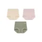 E Set-Light Warm High-Rise-Dark Pink+Green+Skin (3 Pack)