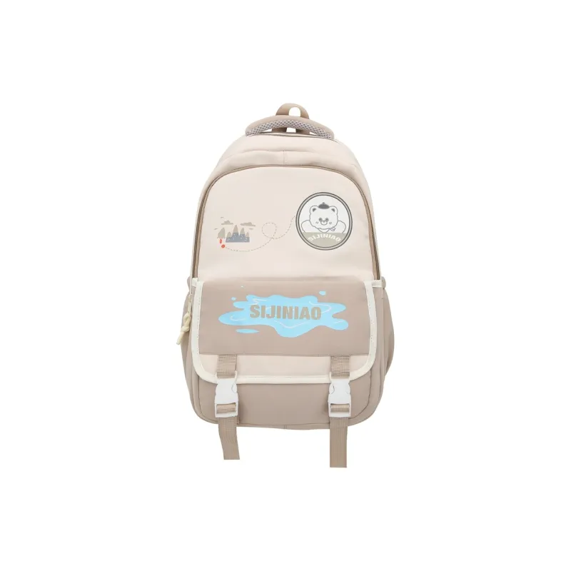 Gorora Nylon Backpack Regular Women's Multicolor-5