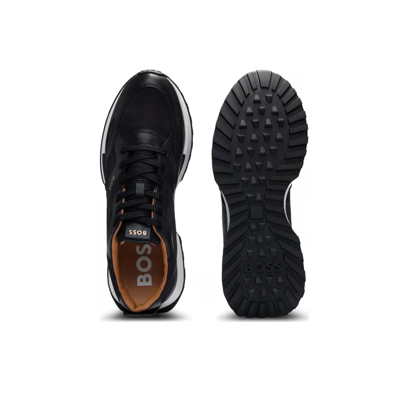 HUGO BOSS Low Top Casual Shoes Men's Dark Blue-4
